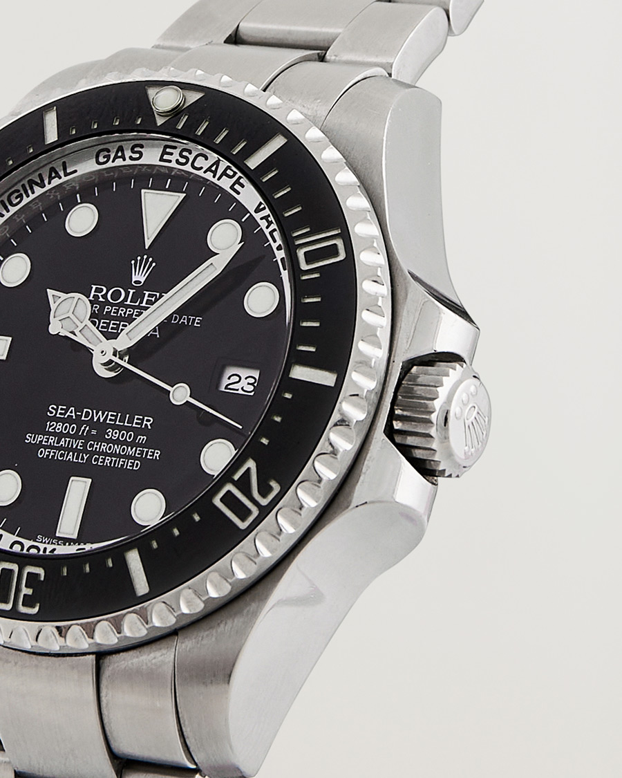 Herren | Rolex Pre-Owned Sea-Dweller Deepsea 116660 Steel Black | Rolex Pre-Owned | Sea-Dweller Deepsea 116660 Steel Black