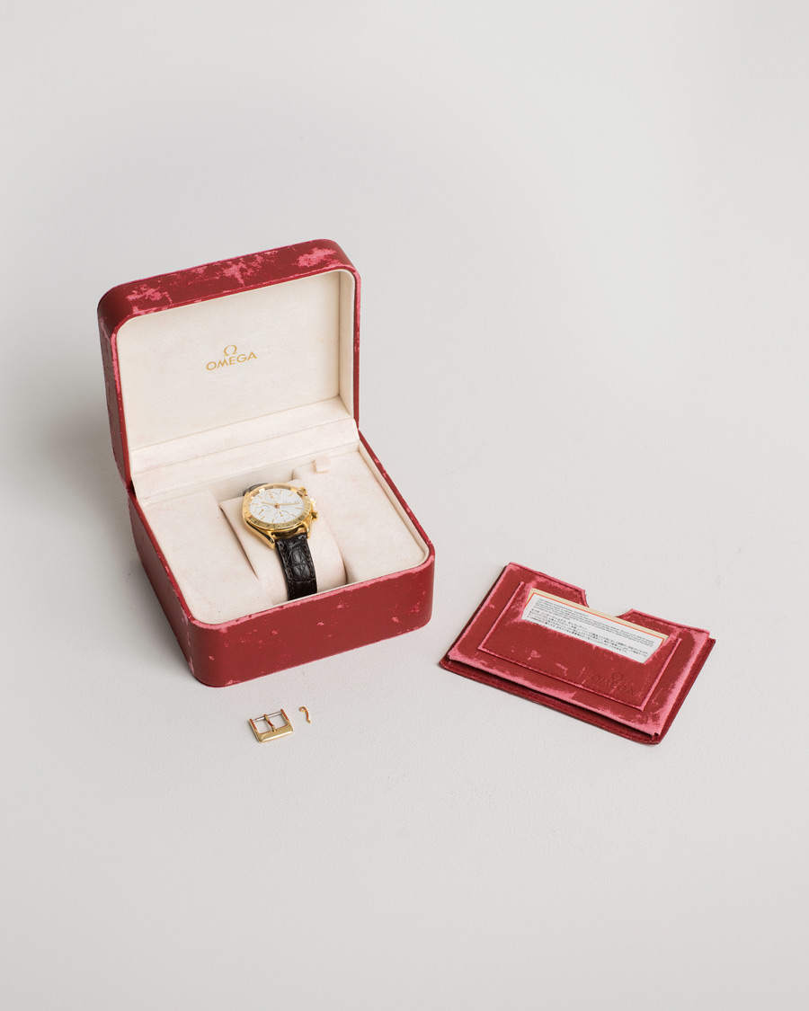 Herren | Omega Pre-Owned Speedmaster Date 18K 3611.20.29 Steel White | Omega Pre-Owned | Speedmaster Date 18K 3611.20.29 Steel White