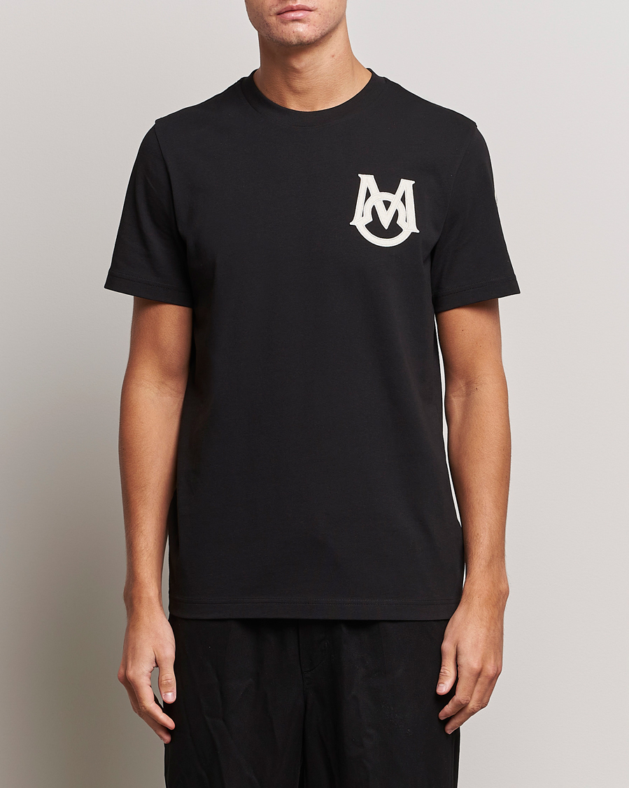 Herren | T-Shirts | Moncler | Embossed Logo T-shirt Black