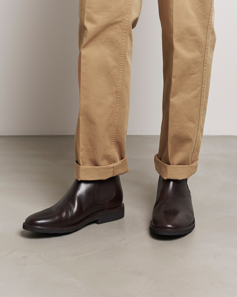 Herren | Boots | Polo Ralph Lauren | Talan Chelsea Boot Dark Brown Calf