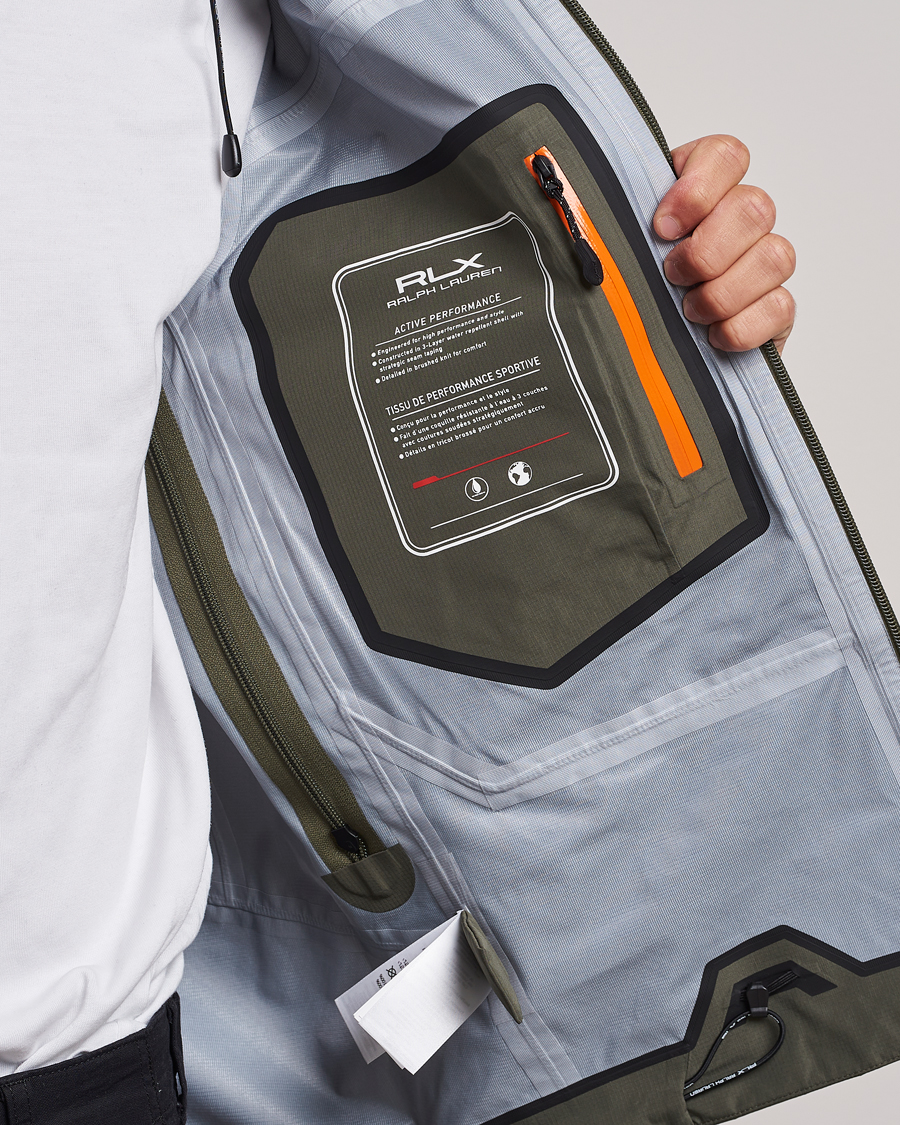 Herren | Jacken | RLX Ralph Lauren | Patrol Lined Windbreaker Fossil Green