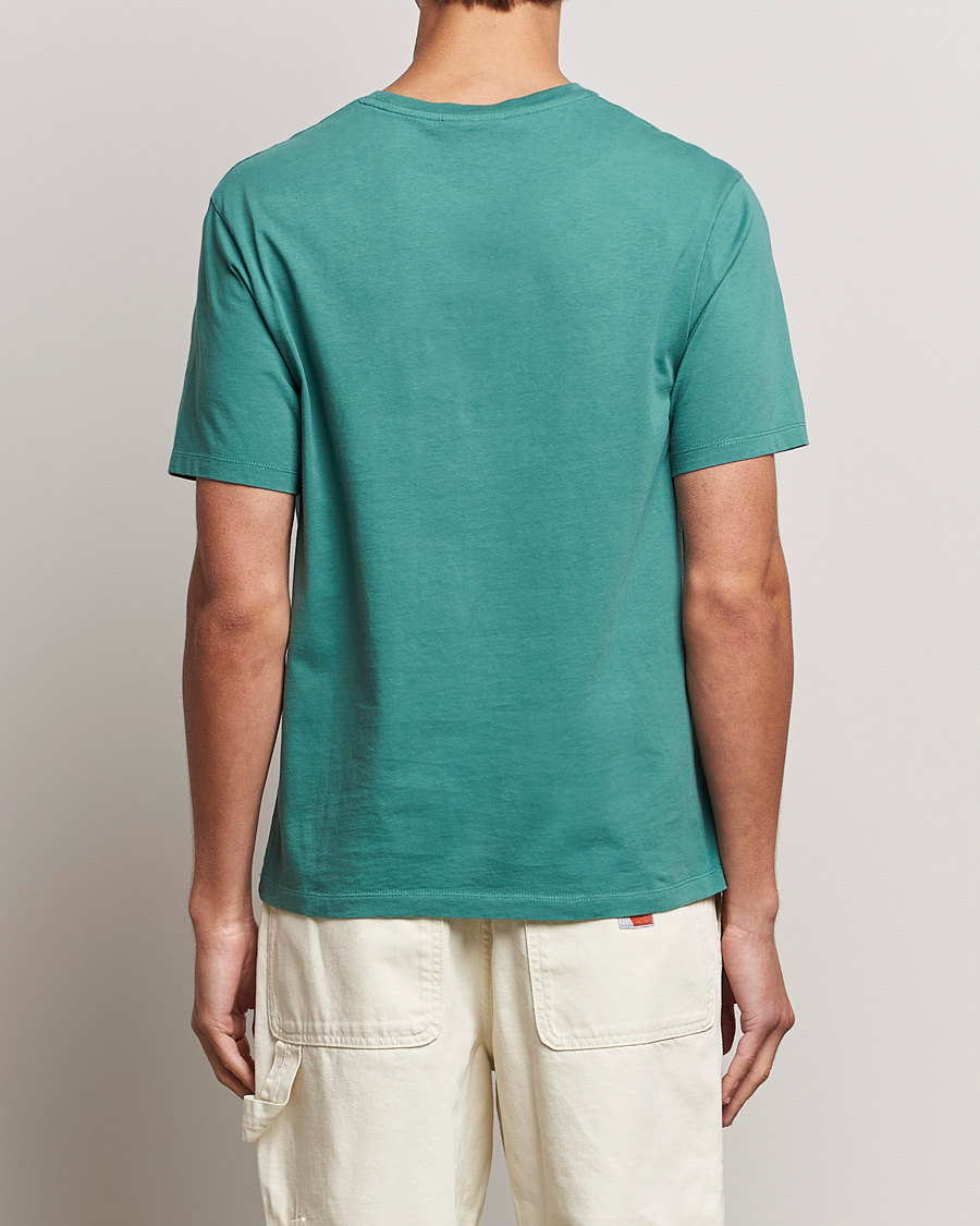 Herren | T-Shirts | Maison Kitsuné | Fox Head T-Shirt Teal Green