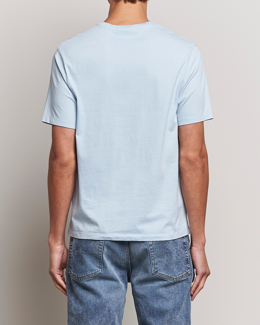 Herren | T-Shirts | Maison Kitsuné | Chillax Fox T-Shirt Sky Blue