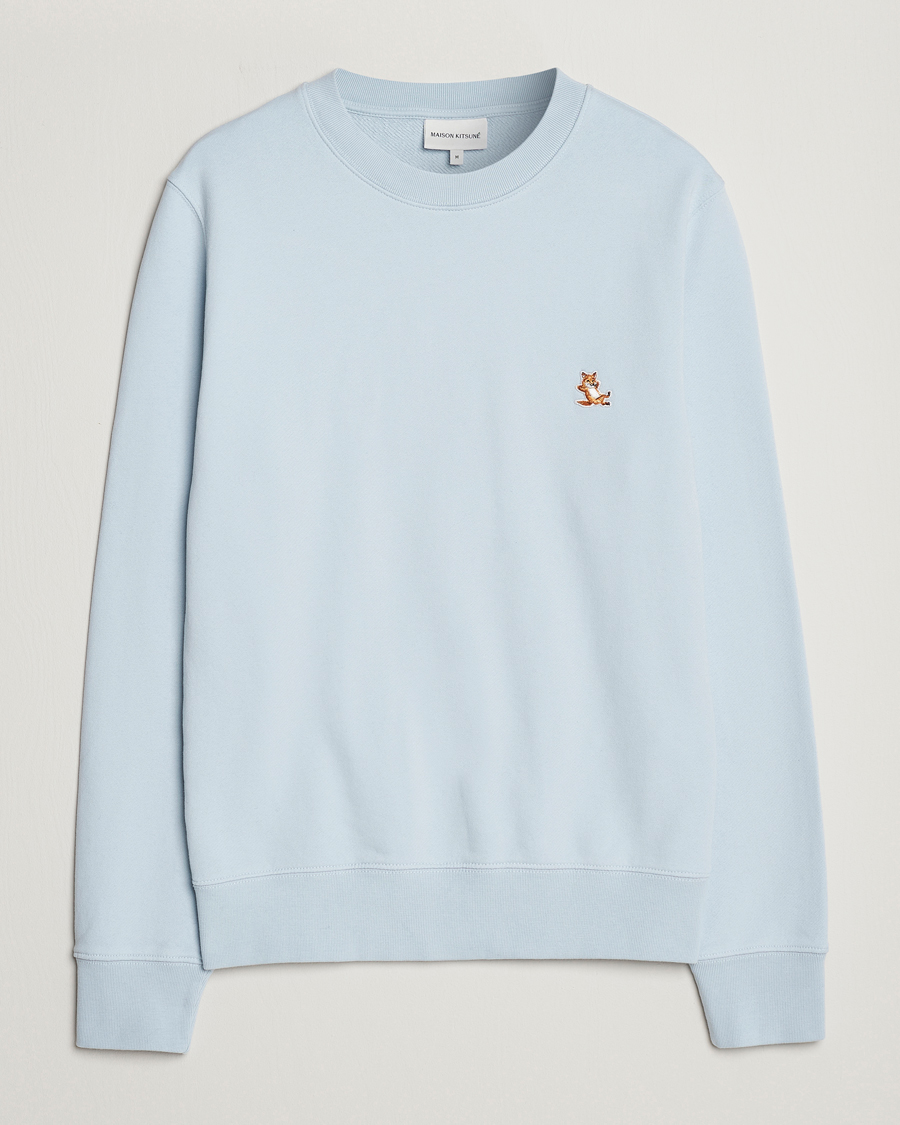 Herren | Pullover | Maison Kitsuné | Chillax Crew Neck Sweatshirt Sky Blue