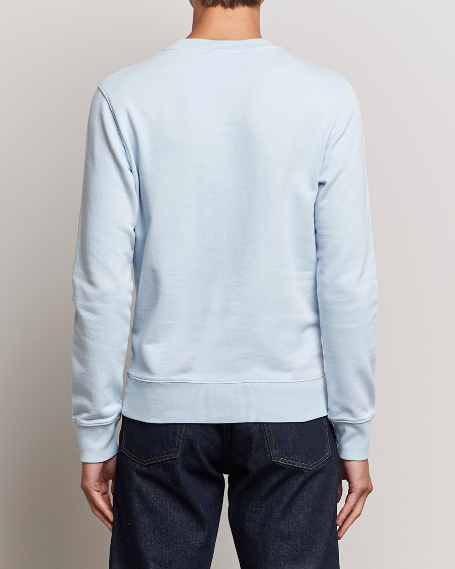 Herren | Pullover | Maison Kitsuné | Chillax Crew Neck Sweatshirt Sky Blue