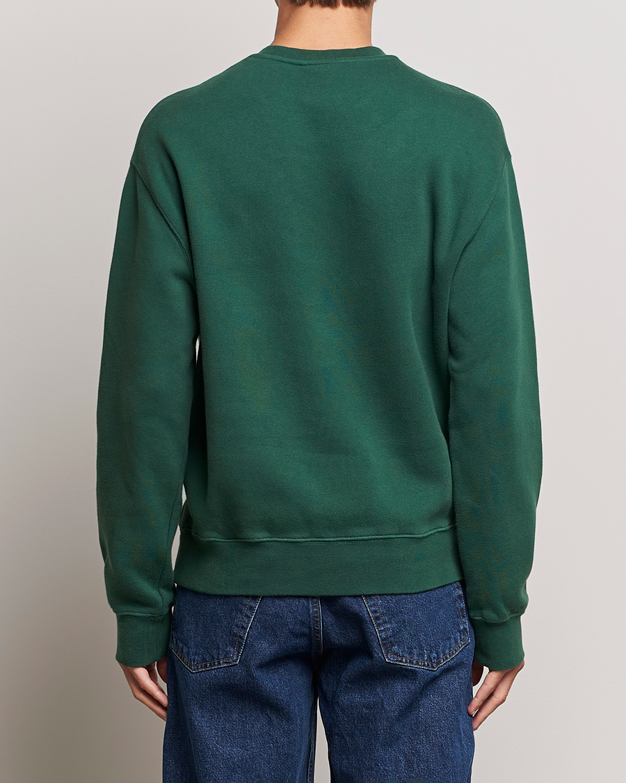 Herren | Pullover | Maison Kitsuné | Tonal Fox Head Sweatshirt Bottle Green