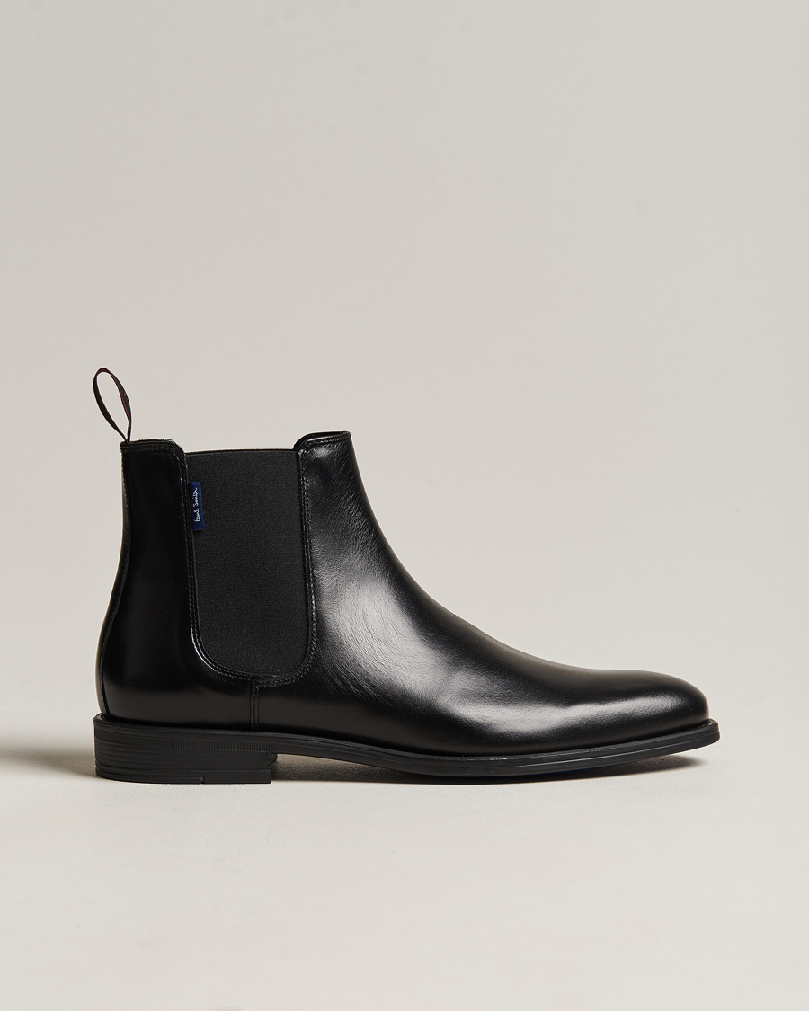 Herren | PS Paul Smith Cedric Leather Chelsea Boot Black | PS Paul Smith | Cedric Leather Chelsea Boot Black