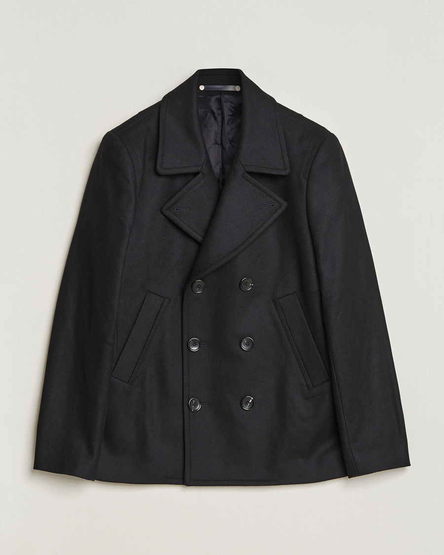 Herren | Jacken | PS Paul Smith | Wool Peacoat Black