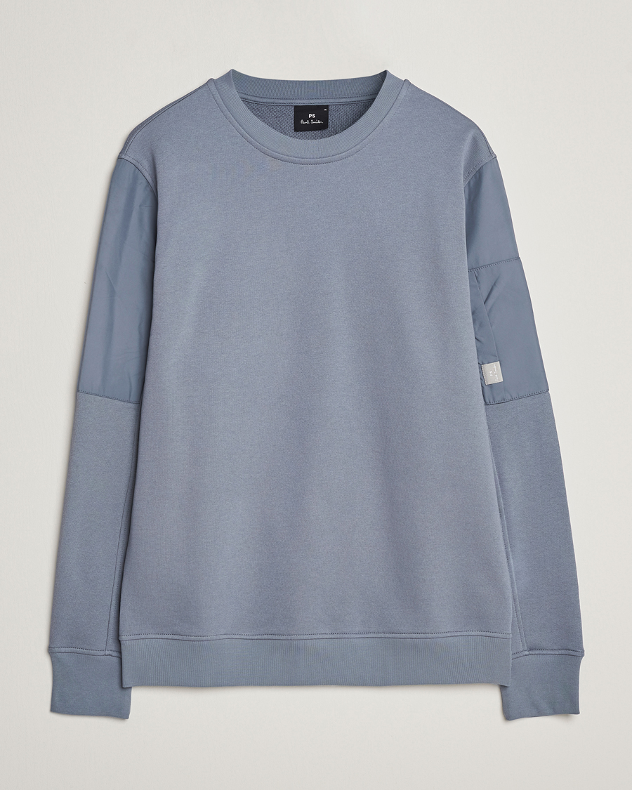 Herren | Pullover | PS Paul Smith | Organic Cotton Sweatshirt Washed Blue