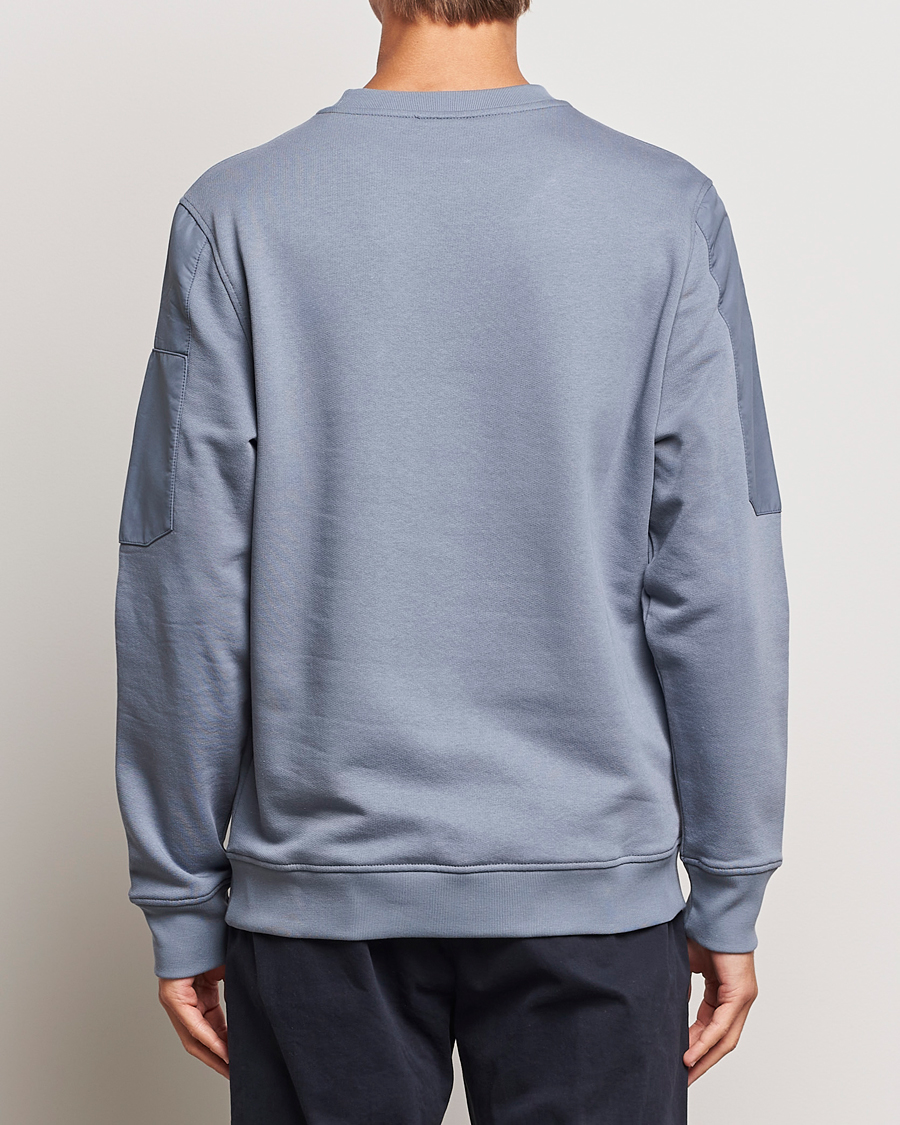Herren | Pullover | PS Paul Smith | Organic Cotton Sweatshirt Washed Blue