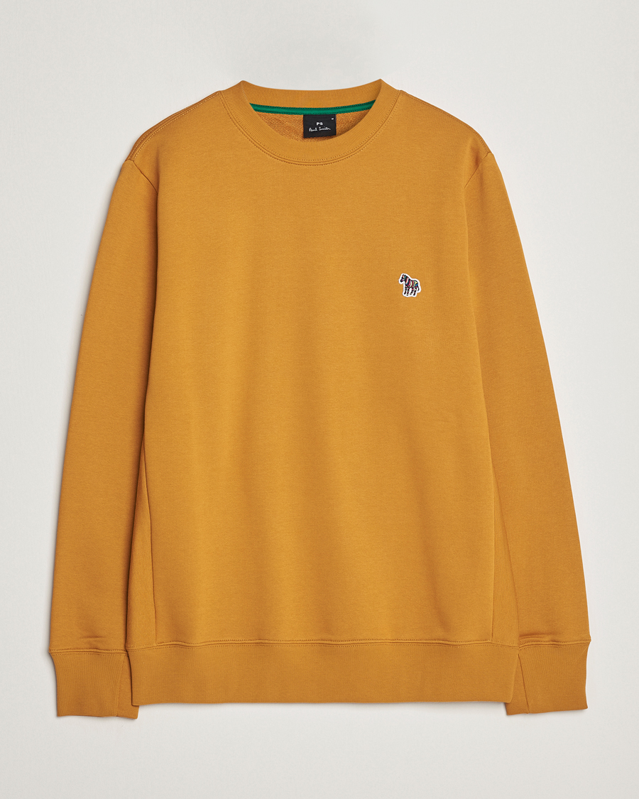 Herren | Pullover | PS Paul Smith | Organic Cotton Zebra Sweatshirt Yellow