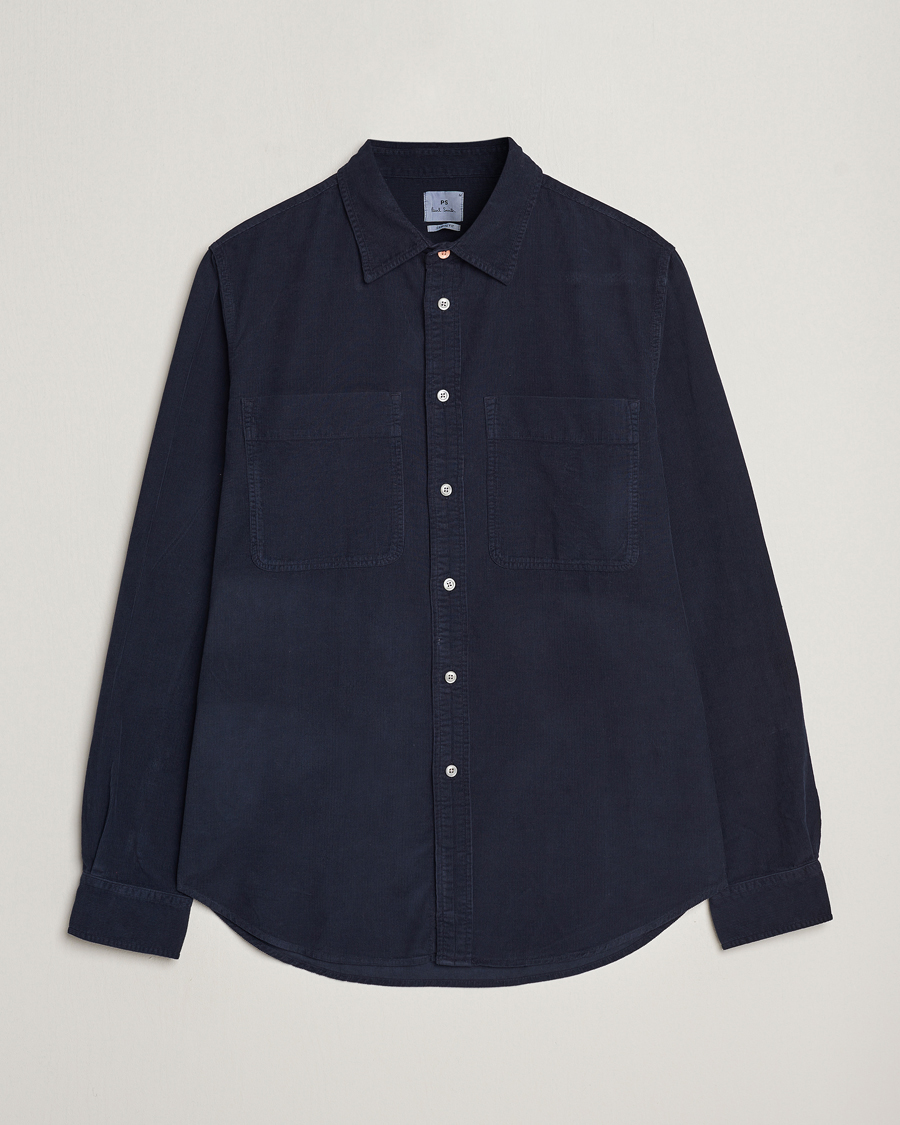 Herren | Hemden | PS Paul Smith | Cotton Pocket Casual Shirt Navy