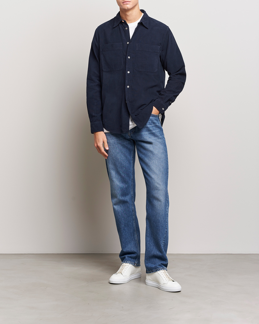 Herren | Hemden | PS Paul Smith | Cotton Pocket Casual Shirt Navy