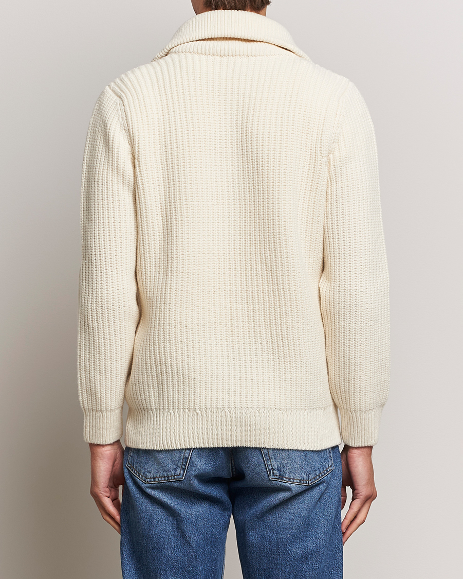 Herren | Pullover | Armor-lux | Pull Camionneur Wool Half Zip Nature