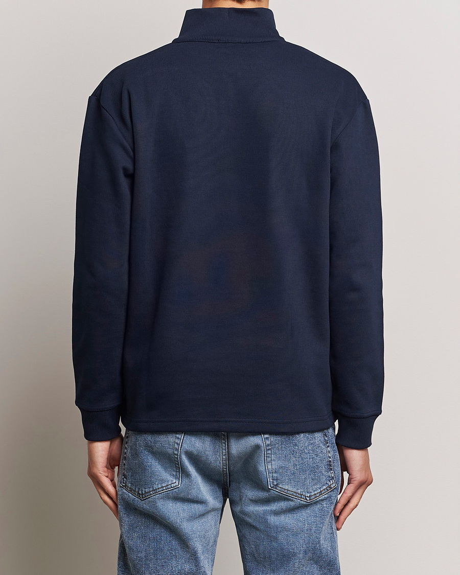 Herren | Pullover | Armor-lux | Camioneur Cotton Half Zip Navy