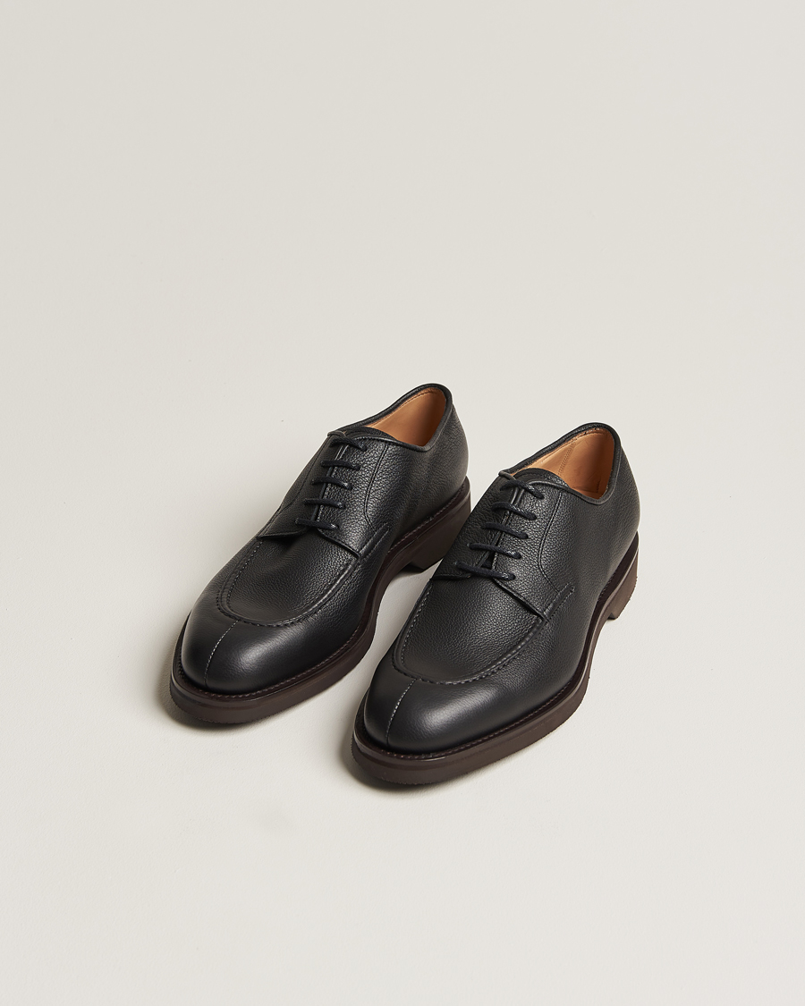 Herren | John Lobb Rydal Split Toe Derby Shoes Black | John Lobb | Rydal Split Toe Derby Shoes Black