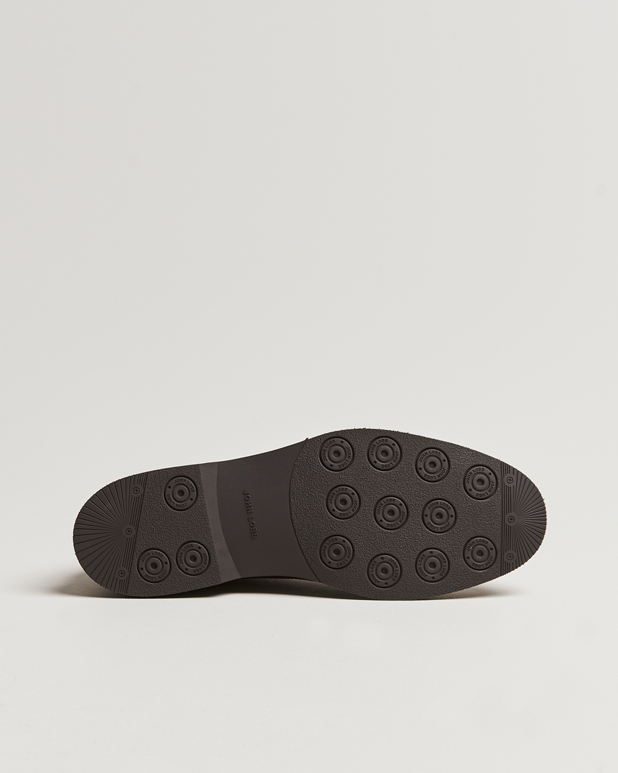 Herren | John Lobb Hackney Chukka Boots Dark Brown Suede | John Lobb | Hackney Chukka Boots Dark Brown Suede