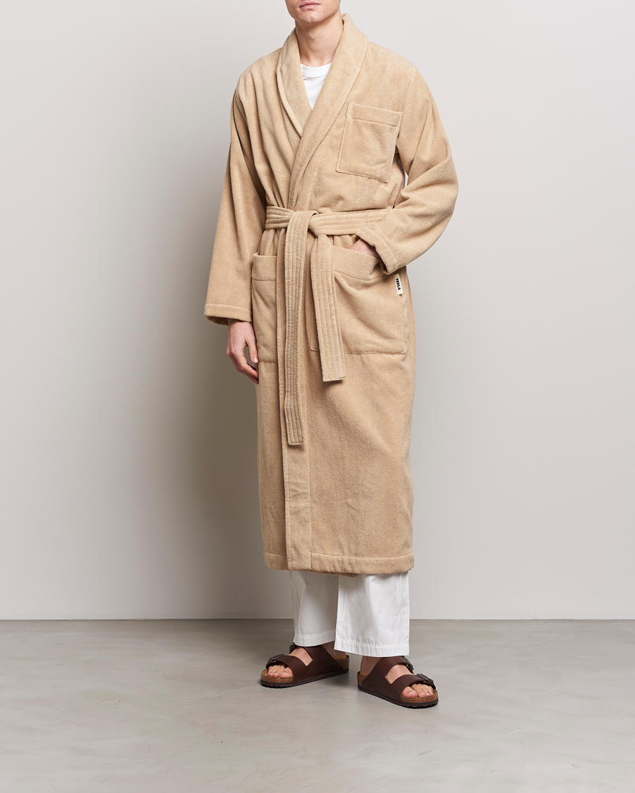 Herren | Schlafanzüge & Bademäntel | Tekla | Organic Terry Bathrobe Sienna