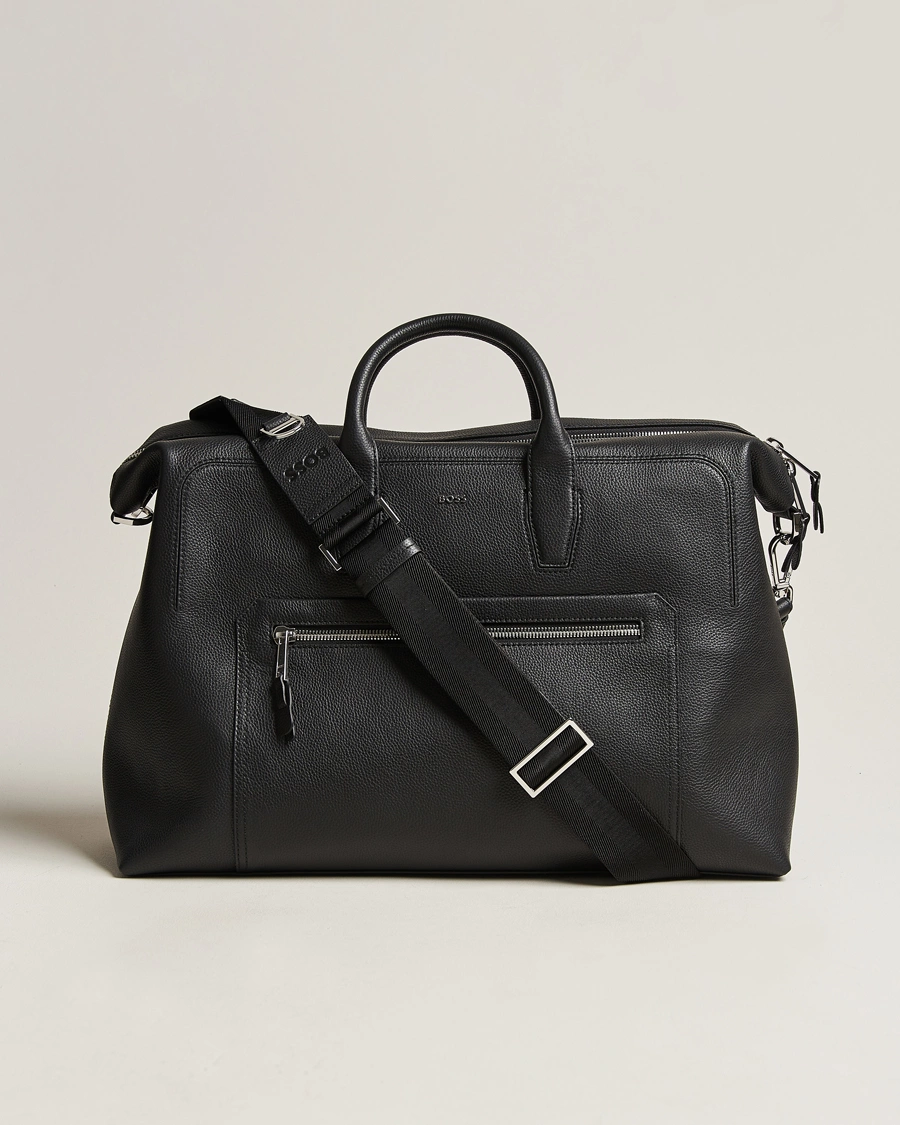 Herren | BOSS BLACK Highway Leather Holdall Black | BOSS BLACK | Highway Leather Holdall Black