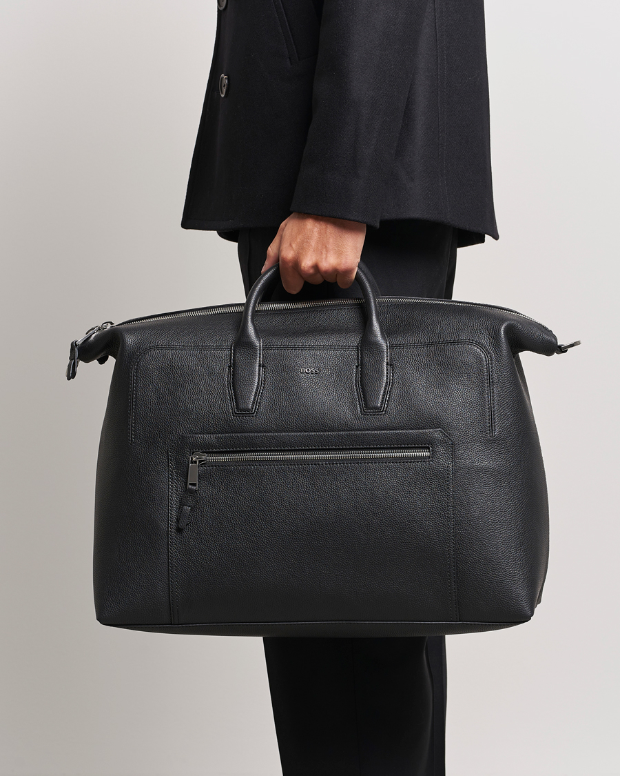 Herren | BOSS BLACK Highway Leather Holdall Black | BOSS BLACK | Highway Leather Holdall Black
