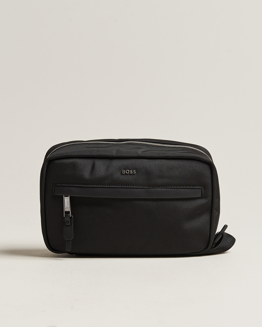 Herren | BOSS BLACK Highway Washbag Black | BOSS BLACK | Highway Washbag Black