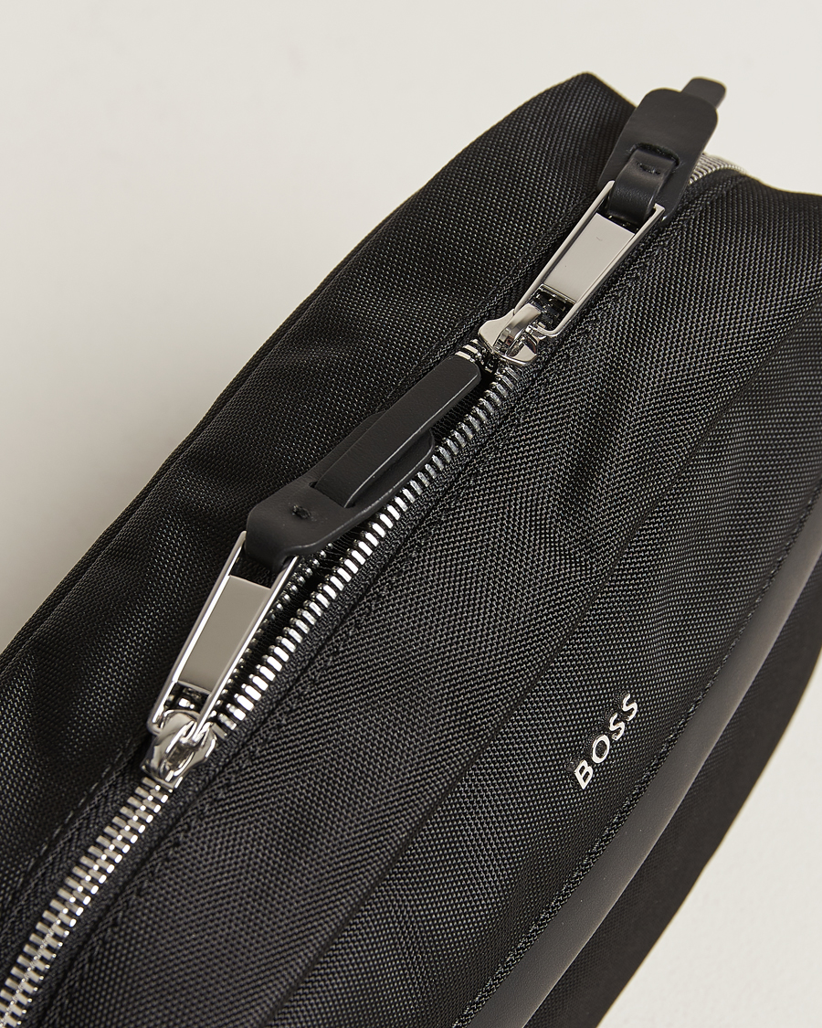 Herren | BOSS BLACK Highway Washbag Black | BOSS BLACK | Highway Washbag Black