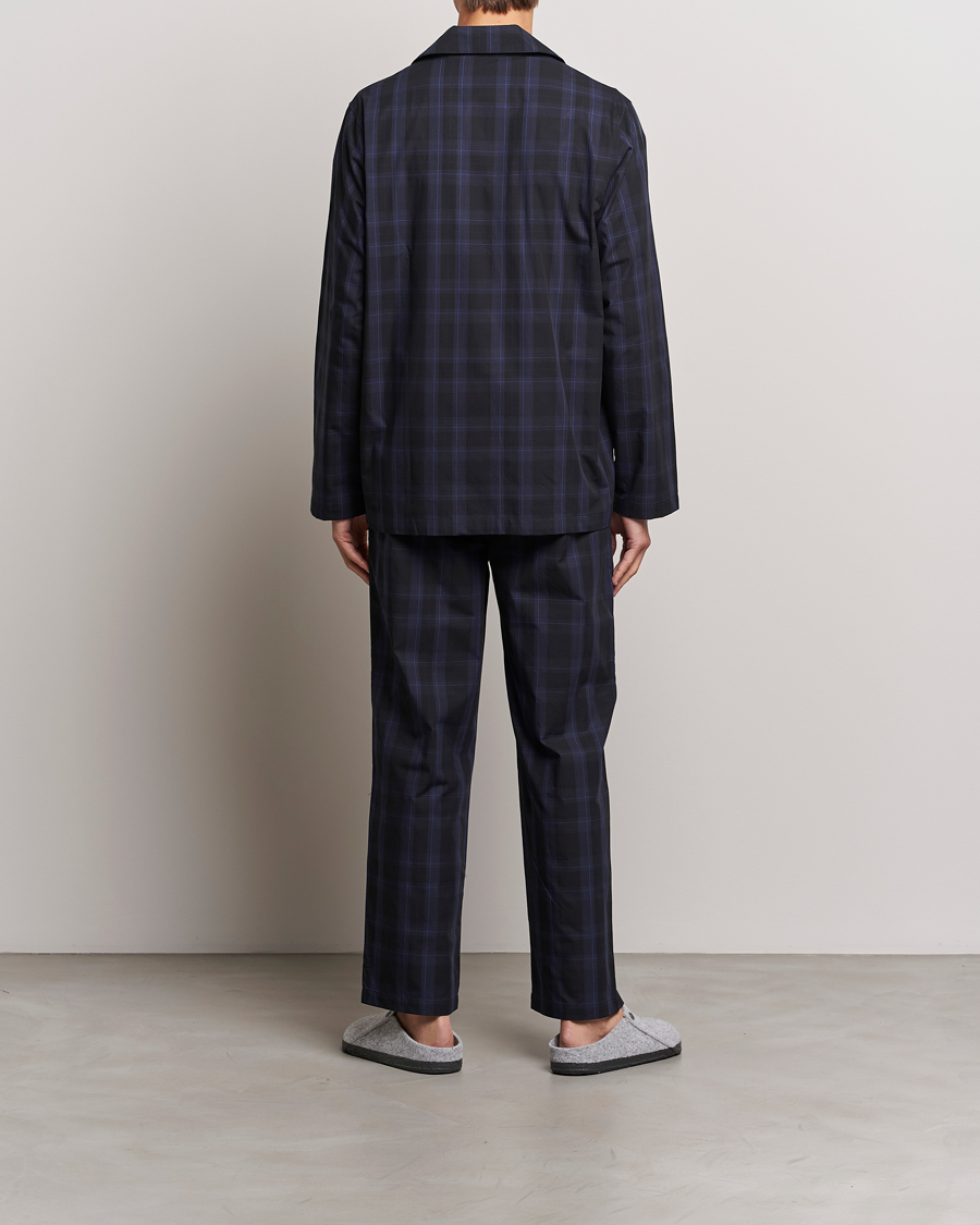 Herren | Schlafanzüge & Bademäntel | BOSS BLACK | Urban Checked Pyjama Set Blue Multi