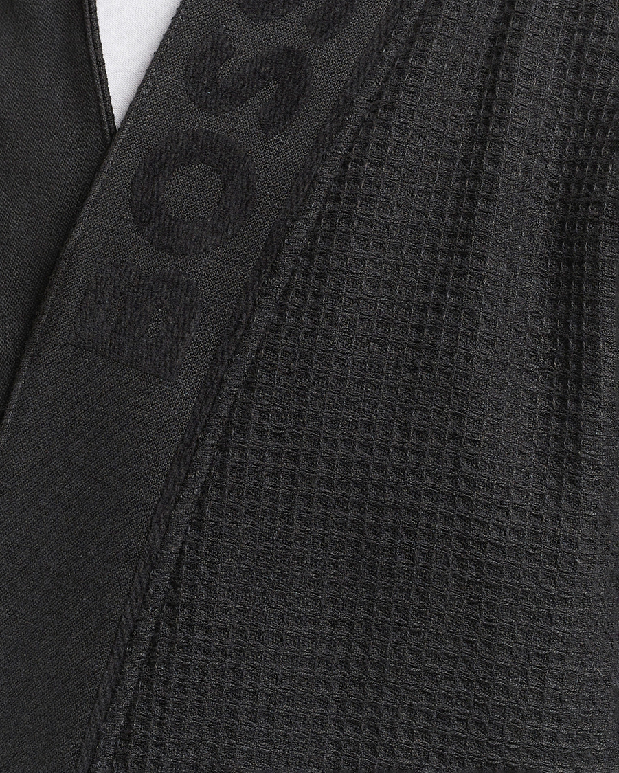 Herren | Schlafanzüge & Bademäntel | BOSS BLACK | Waffle Kimono Black