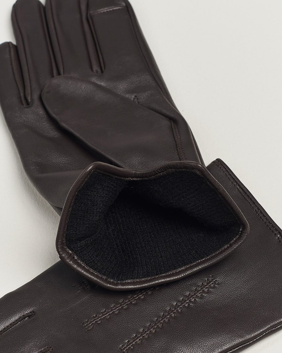 Herren | Handschuhe | BOSS BLACK | Hainz Leather Gloves Medium Brown