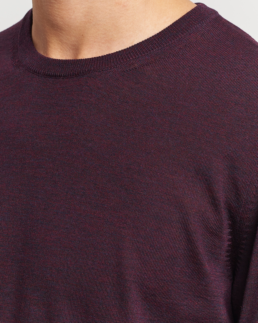 Herren | Pullover | BOSS BLACK | Leno Knitted Sweater Dark Red