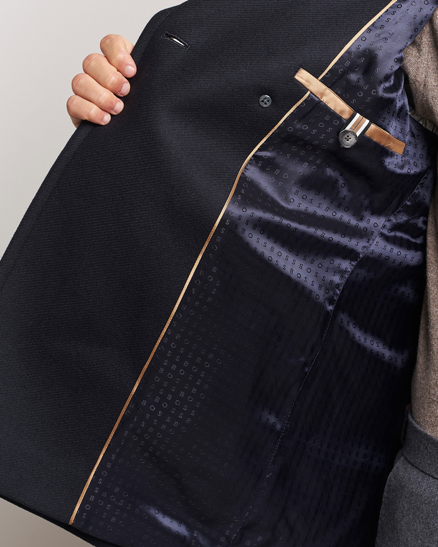 Herren | Jacken | BOSS BLACK | Hyde Peacoat Dark Blue