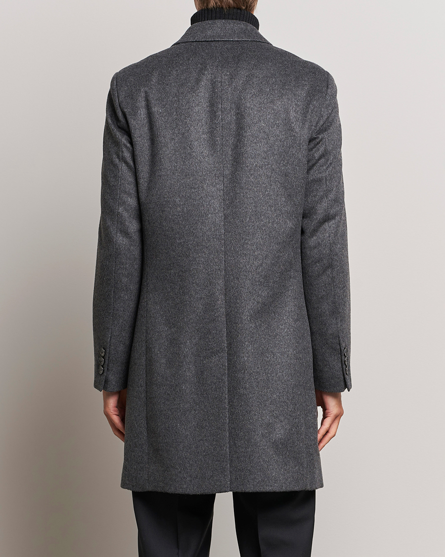 Herren | Jacken | BOSS BLACK | Hyde Wool/Cashmere Coat Medium Grey