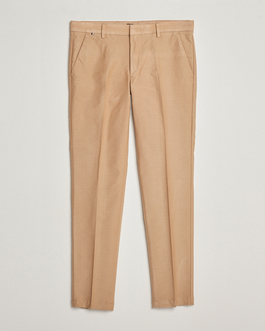 Herren | Hosen | BOSS BLACK | Kaito1 Structured Chinos Medium Beige