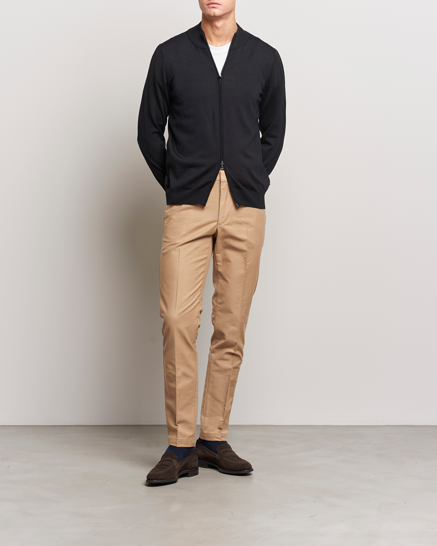 Herren | Hosen | BOSS BLACK | Kaito1 Structured Chinos Medium Beige