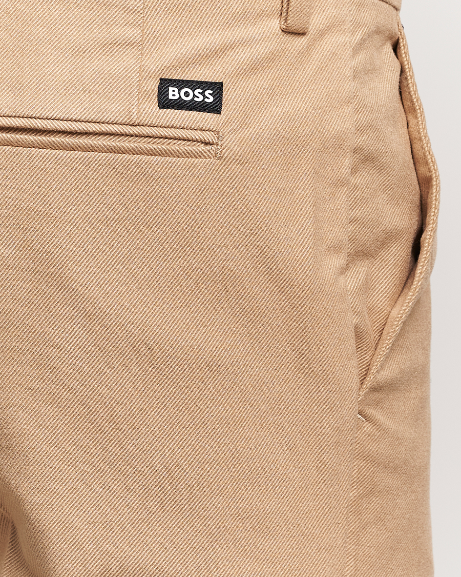 Herren | Hosen | BOSS BLACK | Kaito1 Structured Chinos Medium Beige