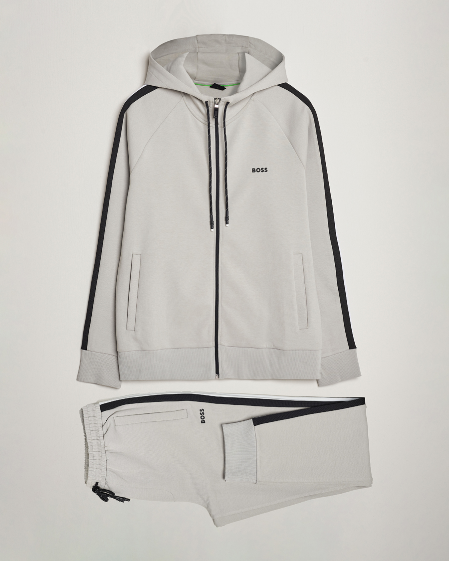 Herren | Pullover | BOSS GREEN | Tracksuit Set Open Grey