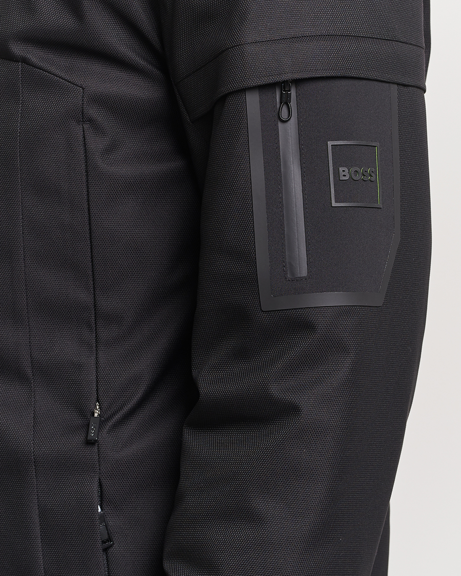 Herren | Jacken | BOSS GREEN | Terry Parka Black
