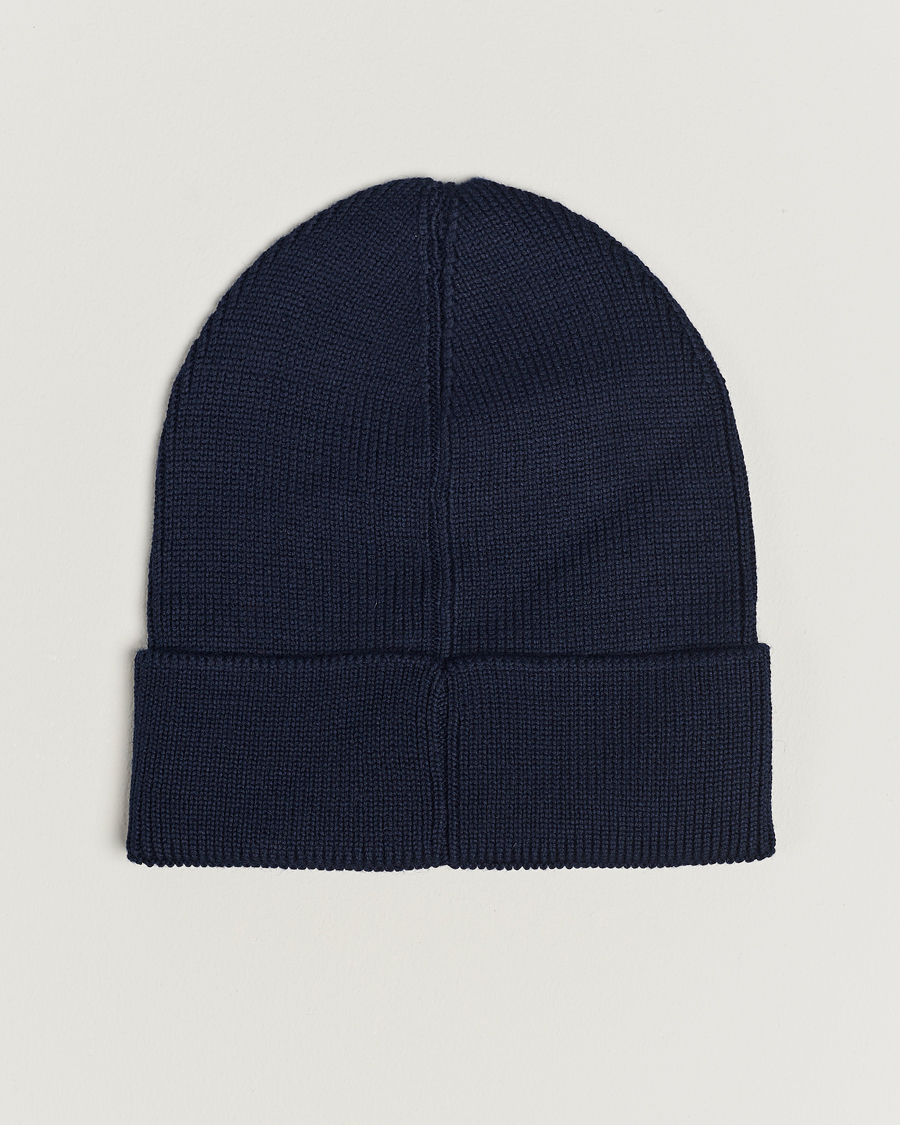 Herren | BOSS ORANGE Foxxy Logo Beanie Dark Blue | BOSS ORANGE | Foxxy Logo Beanie Dark Blue