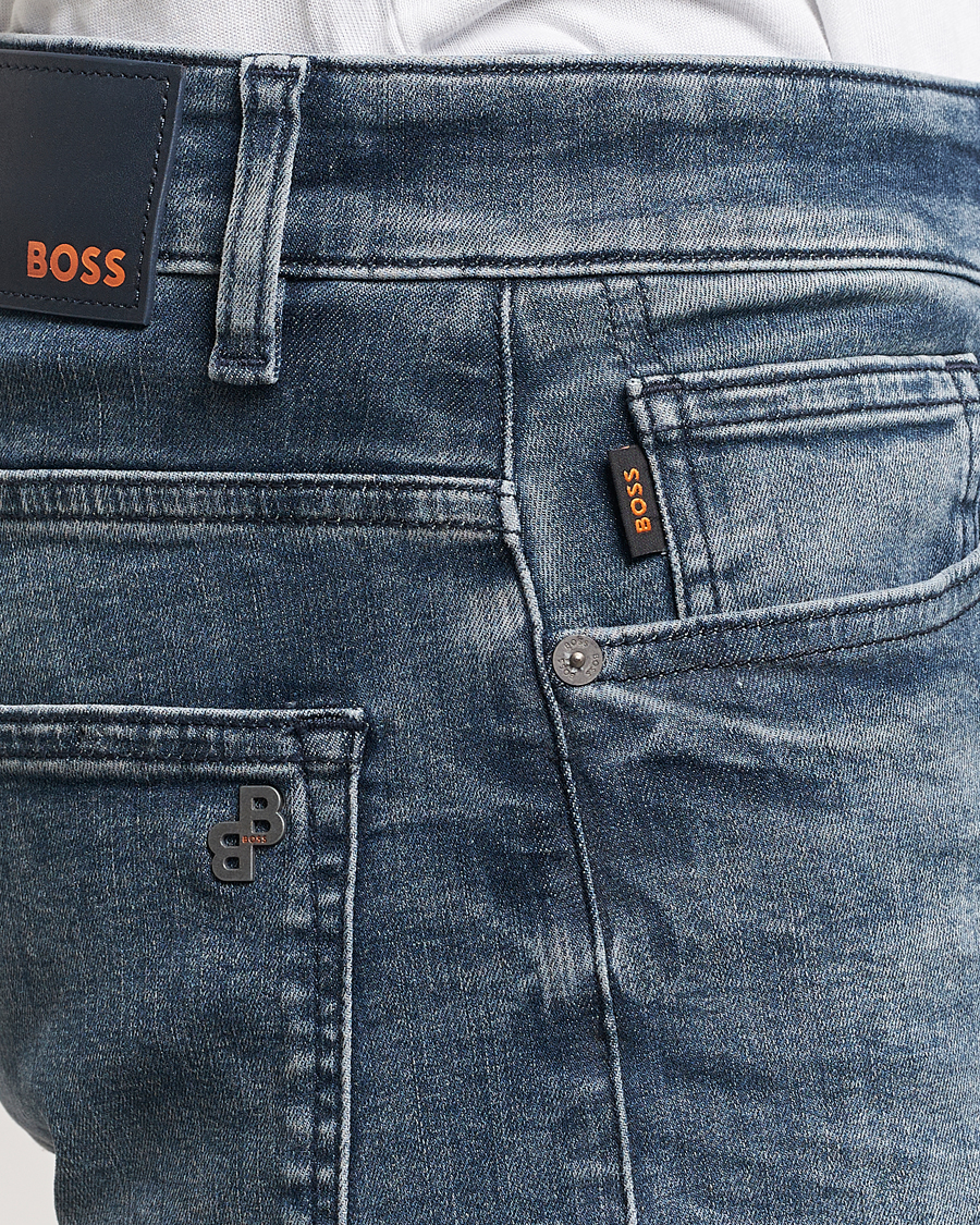 Herren | Jeans | BOSS ORANGE | Delaware Stretch Jeans Dark Blue