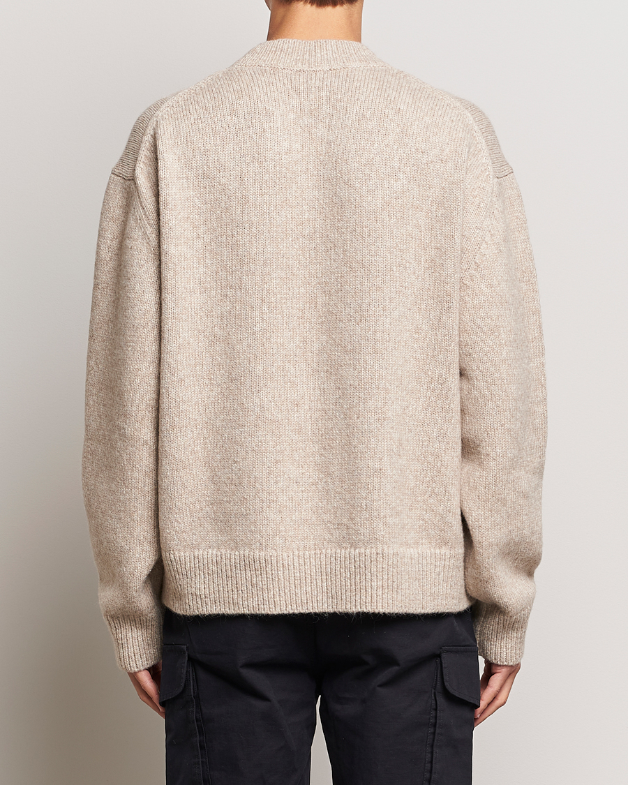 Herren | Pullover | HUGO | Seese Knitted Sweater Light Beige