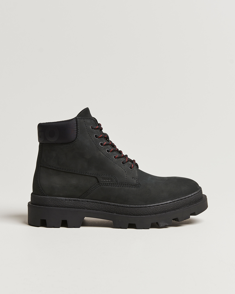 Herren | HUGO Graham Leather Boot Black | HUGO | Graham Leather Boot Black