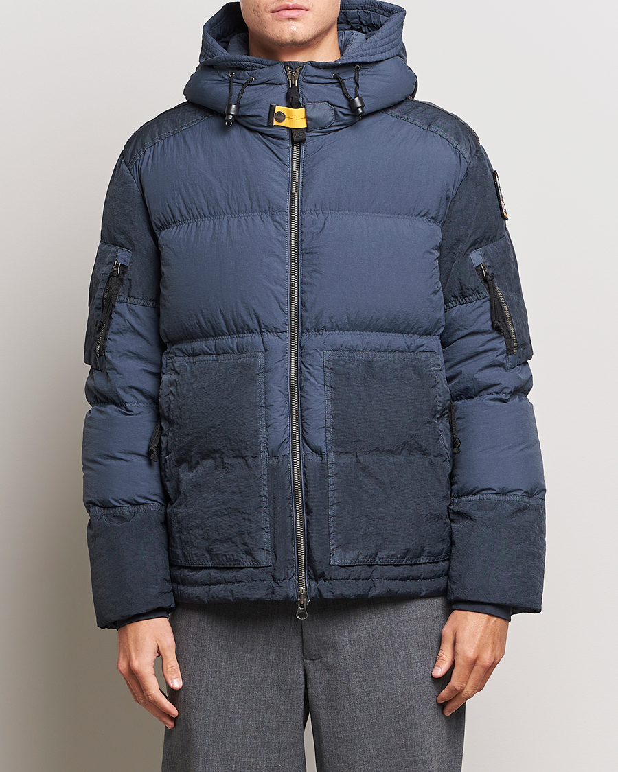 Herren | Jacken | Parajumpers | Tomcat Garment Dyed Rescue Puffer Dark Avio