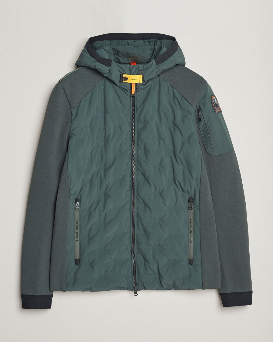 Herren | Jacken | Parajumpers | Benjy Jacquard Hybrid Jacket Green Gables