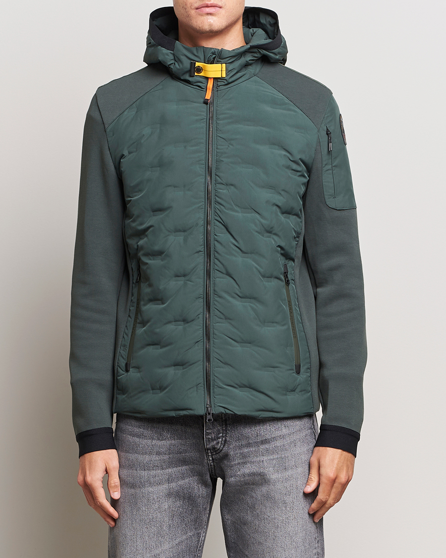 Herren | Jacken | Parajumpers | Benjy Jacquard Hybrid Jacket Green Gables