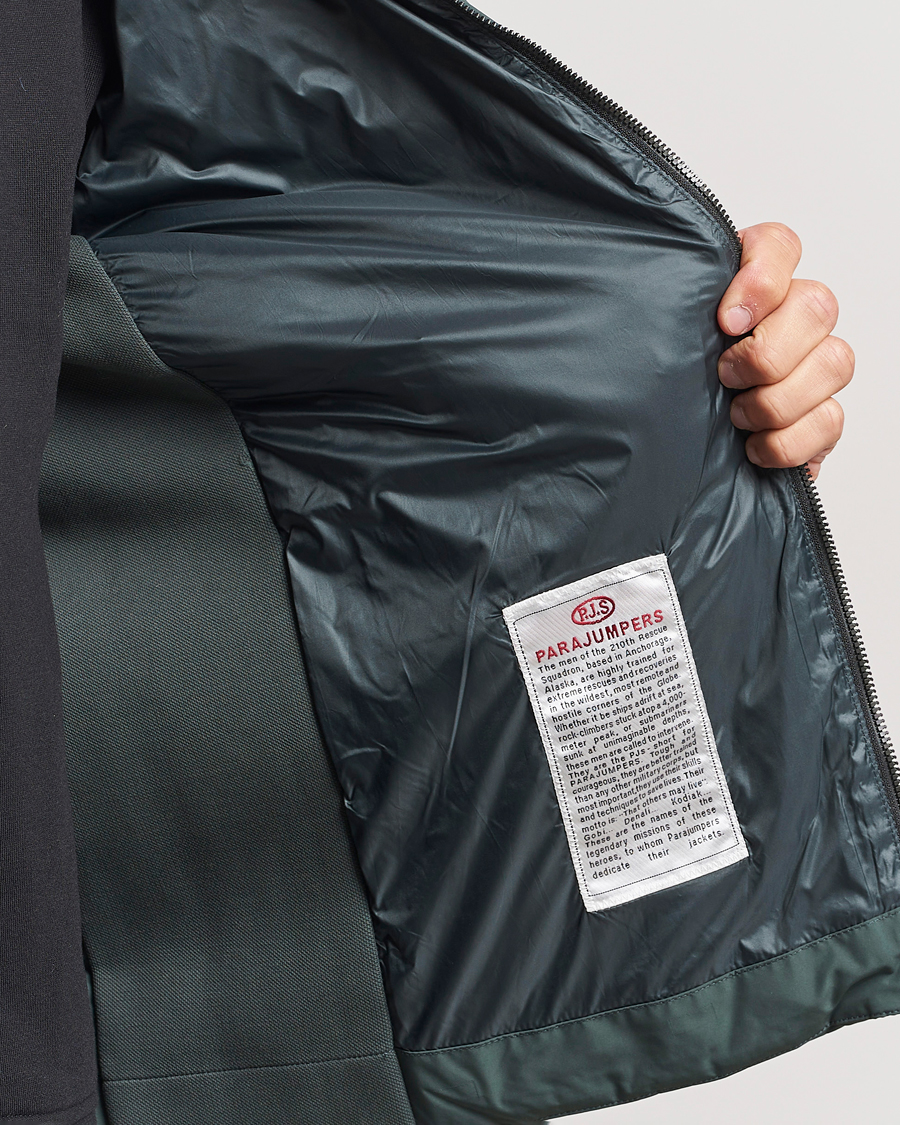 Herren | Jacken | Parajumpers | Benjy Jacquard Hybrid Jacket Green Gables