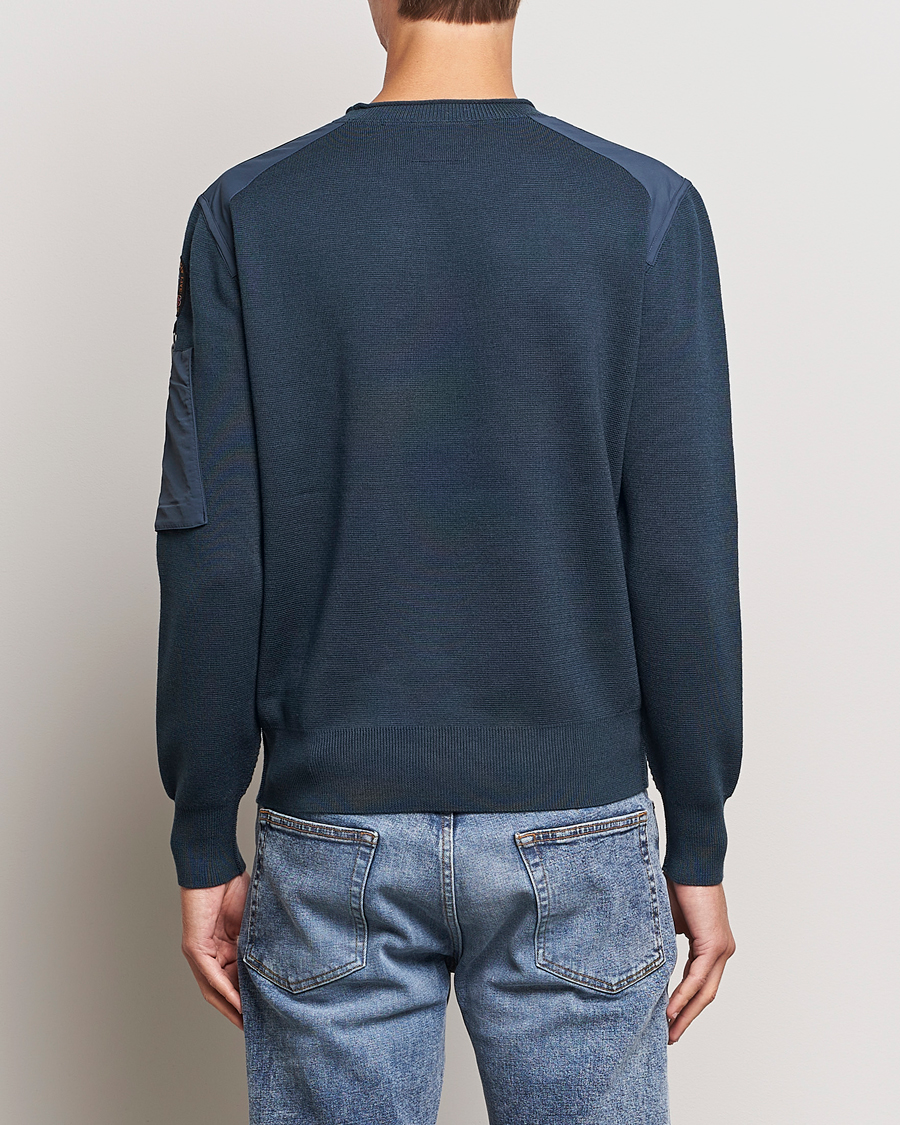 Herren | Pullover | Parajumpers | Braw Rescue Knitted Crew Neck Dark Avio