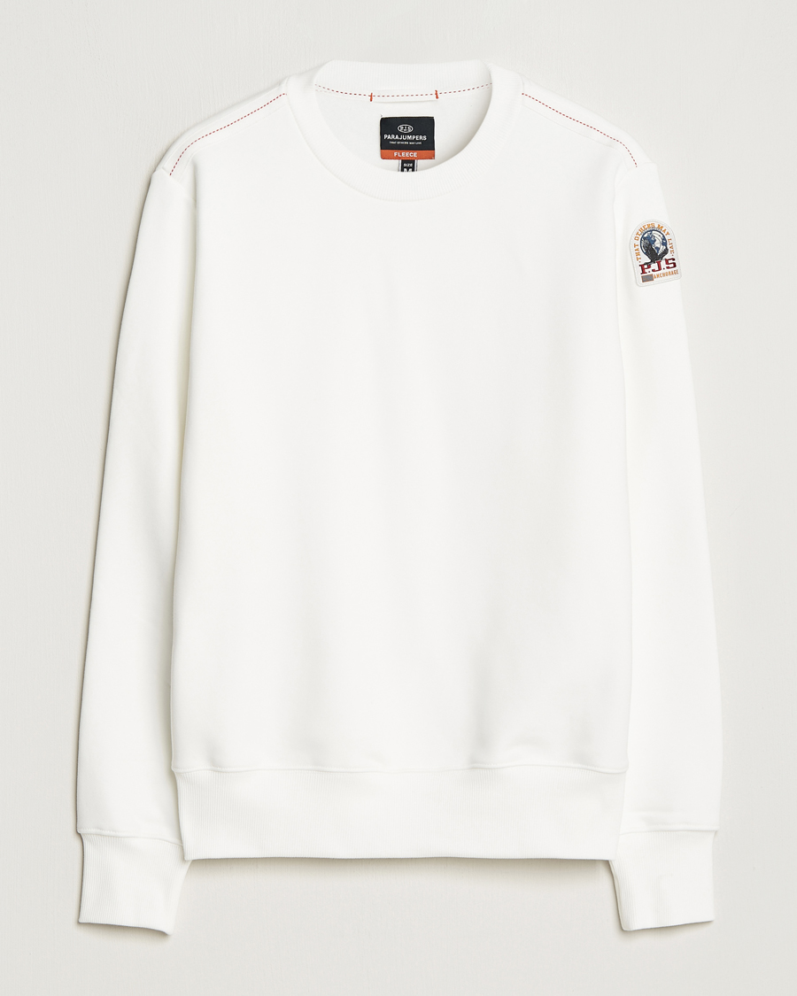 Herren | Pullover | Parajumpers | K2 Super Easy Crew Neck Sweatshirt Off White