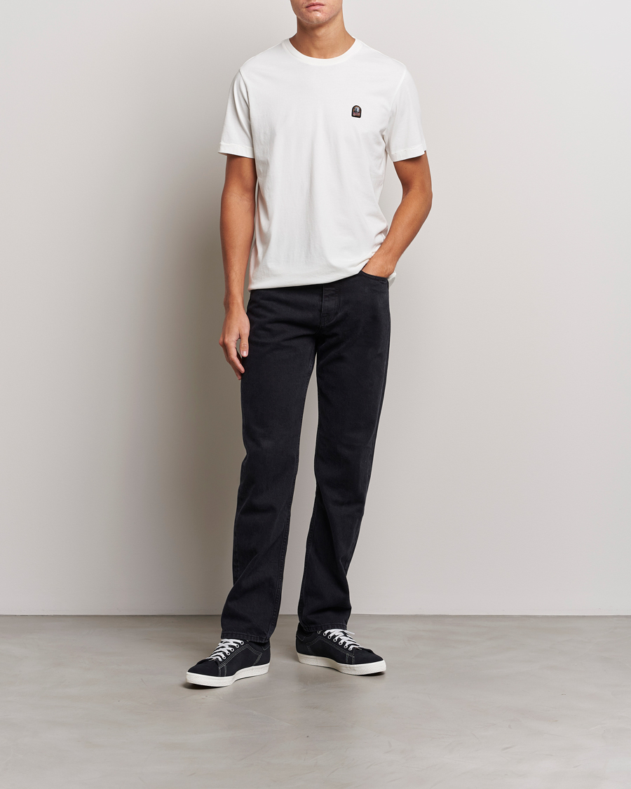 Herren | T-Shirts | Parajumpers | Patch Crew Neck T-Shirt Off White