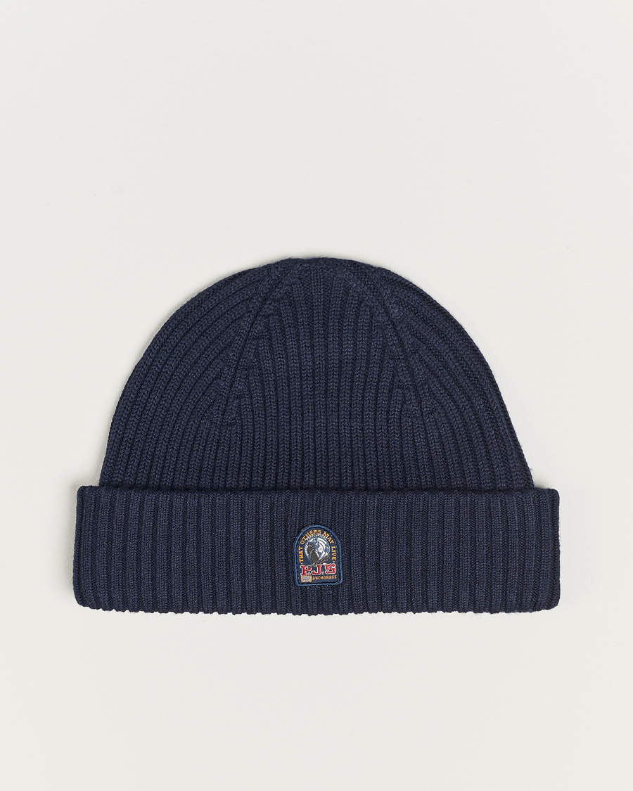 Herren | Parajumpers Ribbed Hat Navy | Parajumpers | Ribbed Hat Navy
