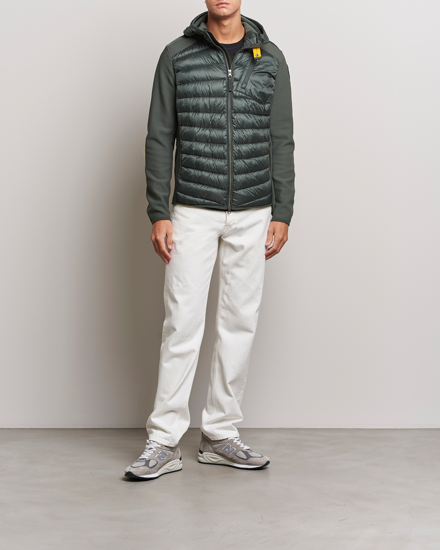 Herren | Jacken | Parajumpers | Nolan Hybrid Hooded Jacket Green Gables